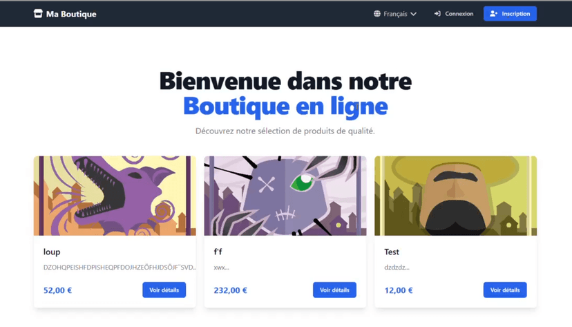 Plateforme E-commerce